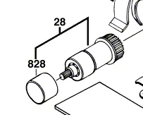 Poulie pour ponceuse à bande BOSCH PBS 7A